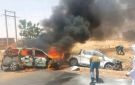 نجاة الدكتور طارق الهادي ( كجاب) من حادث حركة مؤسف في مدينة شندي - sd
