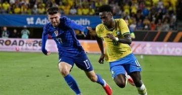 البرازيل تضرب هايتي بثلاثية نظيفة.. وتزيح منتخب المغرب من الصدارة البرازيل تضرب هايتي بثلاثية نظيفة.. وتزيح منتخب المغرب من الصدارة