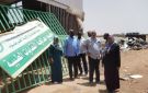 الأمين العام للمجلس الأعلى للبيئة تقف ميدانيا على الأضرار التي خلفتها العاصفة بمردم أبو وليدات