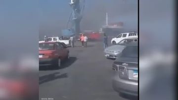 مصر: طائرة مسيرة وراء حريق سفينتين في ميناء دمياط مصر: طائرة مسيرة وراء حريق سفينتين في ميناء دمياط