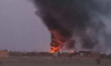 مسيرة للمليشيا تستهدف شاحنة تجارية في كوستي وتصيب ثلاثة مدنيين مسيرة للمليشيا تستهدف شاحنة تجارية في كوستي وتصيب ثلاثة مدنيين