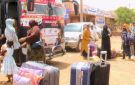 وصول فوج الإعلاميين العائدين من مصر ضمن مبادرة العودة الطوعية الي الخرطوم