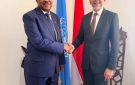 وزير الخارجية يجتمع مع رئيس مجلس حقوق الانسان - sd