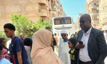 دفعة جديدة من السودانيين يغادرون الإسكندرية في إطار العودة الطوعية دفعة جديدة من السودانيين يغادرون الإسكندرية في إطار العودة الطوعية