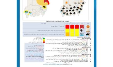 أمطار غزيرة وتحذيرات من الغبار.. حالة الطقس في السودان اليوم الجمعة 7 أغسطس 2026 أمطار غزيرة وتحذيرات من الغبار.. حالة الطقس في السودان اليوم الجمعة 7 أغسطس 2026