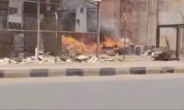 حريق مفاجئ في محطة كهرباء بورتسودان القديمة حريق مفاجئ في محطة كهرباء بورتسودان القديمة