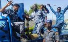 حملة للشرطة تضبط سيارات غير مسجلة بالخرطوم