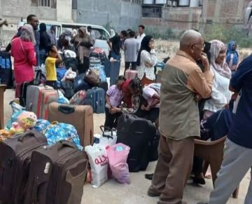 تفويج 200 سوداني من الإسكندرية إلى أرض الوطن ضمن برنامج العودة الطوعية تفويج 200 سوداني من الإسكندرية إلى أرض الوطن ضمن برنامج العودة الطوعية