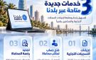 منصة ( بلدنا) تطلق 3 خدمات جديدة