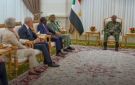 البرهان يبحث مع الٱلية الخماسية جهود السلام والعملية السياسية في السودان