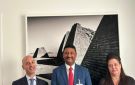 برئاسة المهندس طارق حمزة .. وفد المؤتمر الوطني يلتقي مسئولين بالخارجية الفرنسية - sd