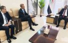 وزير الخارجية يلتقي المدير التنفيذي بالإنابة لبرنامج الغذاء العالمي