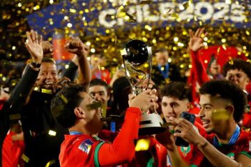 المنتخب المغربي يتوج بلقب بطولة كأس العالم للشباب بكرة القدم المنتخب المغربي يتوج بلقب بطولة كأس العالم للشباب بكرة القدم