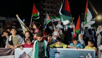 سوريا تشهد مظاهرات ووقفات تضامنية مع غزة