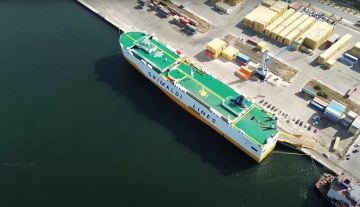 استئناف الخط البحري بين سوريا وإيطاليا ومرفأ اللاذقية يستقبل أول باخرة بعد 7 سنوات (صور فيديو)