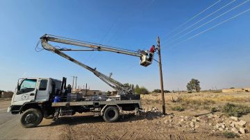 تنفيذ أعمال لتطوير الشبكة الكهربائية في موحسن