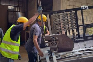 كهرباء ريف دمشق تركب ثلاث محولات في ببيلا وكفر بطنا وداريا كهرباء ريف دمشق تركب ثلاث محولات في ببيلا وكفر بطنا وداريا