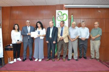 تقديرا لجهودهم العلمية.. (أكساد) تكرم أبناء العاملين بها المتفوقين في امتحانات 2025 تقديرا لجهودهم العلمية.. (أكساد) تكرم أبناء العاملين بها المتفوقين في امتحانات 2025