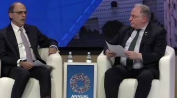 أهم ما قاله الوزير برنية في جلسة إعادة بناء سوريا التي عقدت بواشنطن أهم ما قاله الوزير برنية في جلسة إعادة بناء سوريا التي عقدت بواشنطن