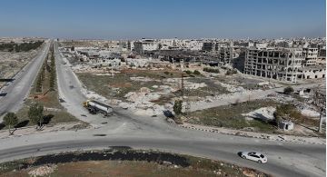 إغلاق أوتستراد حلب الرقة ومنطقتي الأشرفية والشيخ مقصود من قبل القوات الحكومية