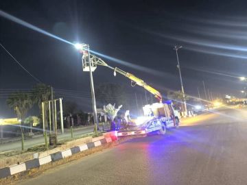 استكمال مشروع الإنارة بالطاقة الشمسية في البوكمال وريفها بدعم من المفوضية السامية استكمال مشروع الإنارة بالطاقة الشمسية في البوكمال وريفها بدعم من المفوضية السامية