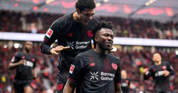 باير ليفركوزن يتجاوز فرايبورغ في الدوري الألماني لكرة القدم باير ليفركوزن يتجاوز فرايبورغ في الدوري الألماني لكرة القدم