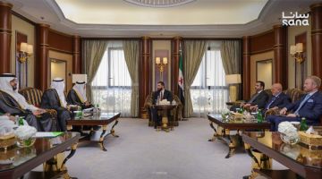 الرئيس الشرع يجتمع مع وزير الاستثمار السعودي في الرياض