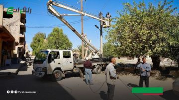 ورشة الطوارئ تنفذ أعمال تطوير الشبكة الكهربائية في مدينة الميادين ورشة الطوارئ تنفذ أعمال تطوير الشبكة الكهربائية في مدينة الميادين
