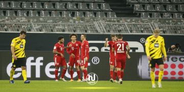 بايرن ميونيخ يحسم لقاء القمة أمام دورتموند في الدوري الألماني بايرن ميونيخ يحسم لقاء القمة أمام دورتموند في الدوري الألماني