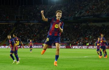 هاتريك فرمين يقود برشلونة لسحق اولمبياكوس بسداسية قبل كلاسيكو اسبانيا امام غريمه الريال هاتريك فرمين يقود برشلونة لسحق اولمبياكوس بسداسية قبل كلاسيكو اسبانيا امام غريمه الريال