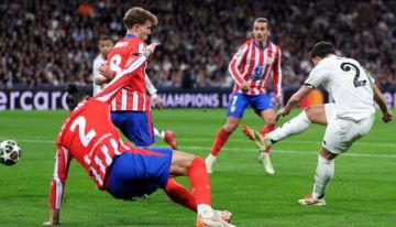 ريال مدريد يحقق فوزا غير حاسما على جاره أتلتيكو مدريد في ذهاب ثمن نهائي الابطال