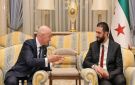 الشرع يلتقي رئيس الاتحاد الدولي لكرة القدم (الفيفا) بالرياض