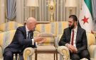 السعودية.. الشرع يلتقي رئيس الاتحاد الدولي لكرة القدم