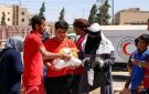 هلال ديرالزور يوزع 1828 حصة غذائية في المدينة - sy