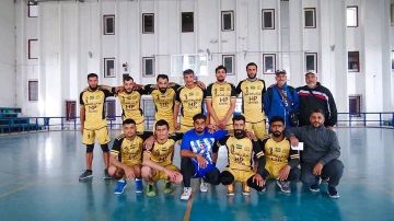 بعثة نادي أبوحمام تتجه إلى دمشق لمتابعة منافسات الدوري الممتاز بكرة كرة الطائرة