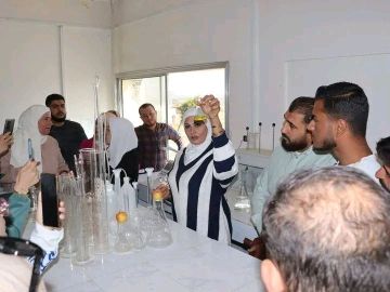 كلية الهندسة البتروكيميائية تنفذ رحلة علمية إلى محطة تصفية المياه في بلدة عياش