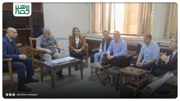 بحث التعاون لتجهيز وتشغيل مستشفى الأورام بحلب