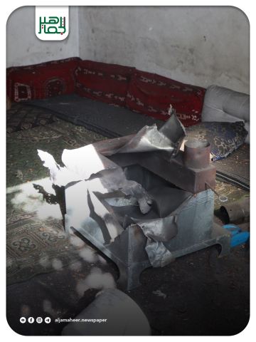 إصابة امرأة وطفلتها بجروح بانفجـ.ار مخلفات حرب داخل مدفأة في بلدة بداما بريف إدلب اليوم الإثنين 