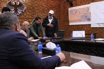 بحث التوسعة الجديدة لمعبر البوكمال الحدودي