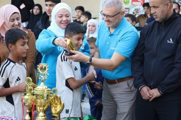نهائي دوري الأبطال الصغار بكرة القدم في دير الزور بمناسبة اليوم العالمي للطفل نهائي دوري الأبطال الصغار بكرة القدم في دير الزور بمناسبة اليوم العالمي للطفل