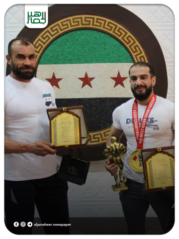 أبطال إدلب يتأهبون لبطولة العالم في كمال الأجسام بالسعودية