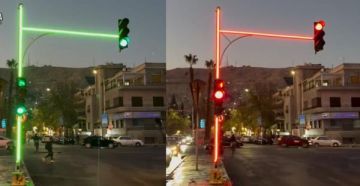 تعميم نموذج إشارات المرور الجديدة على مختلف شوارع دمشق