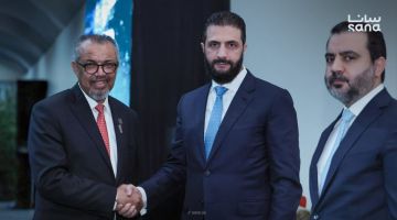 الرئيس الشرع يلتقي المدير العام لمنظمة الصحة العالمية على هامش أعمال قمة المناخ (COP30)