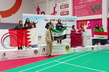 نتائج ملفتة لمنتخب سوريا للريشة الطائرة في بطولة غرب آسيا