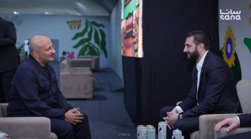 الرئيس الشرع يلتقي نائب رئيس مجلس القيادة الرئاسي اليمني على هامش قمة المناخ (COP30)