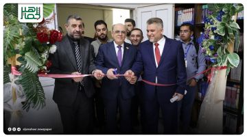 افتتح وزير التعليم العالي المكتبة العامة في كلية الطب البشري بجامعة إدلب افتتح وزير التعليم العالي المكتبة العامة في كلية الطب البشري بجامعة إدلب