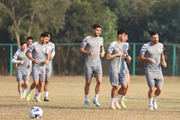 منتخب سوريا يتحضر للقاء نظيره الباكستاني في تصفيات كأس آسيا