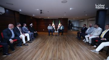 الرئيس الشرع يستقبل وفدا من الجالية السورية في البرازيل