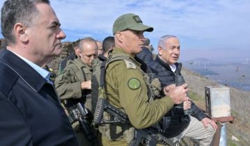 نتنياهو وكاتس أجريا جولة بالمنطقة العازلة في جنوب سوريا