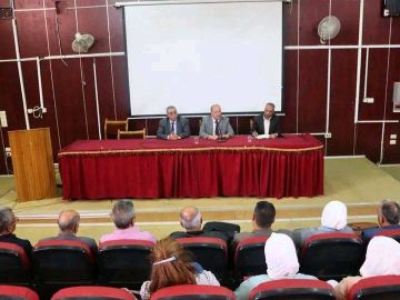 رئيس جامعة الفرات يلتقي أعضاء الهيئة التعليمية المعينين على ملاك فرع الرقة رئيس جامعة الفرات يلتقي أعضاء الهيئة التعليمية المعينين على ملاك فرع الرقة